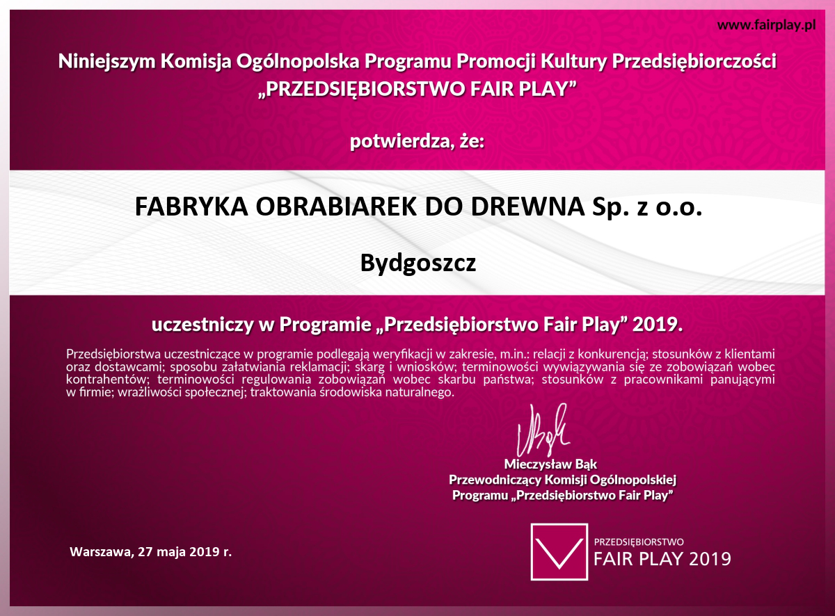 Fair Play 2019